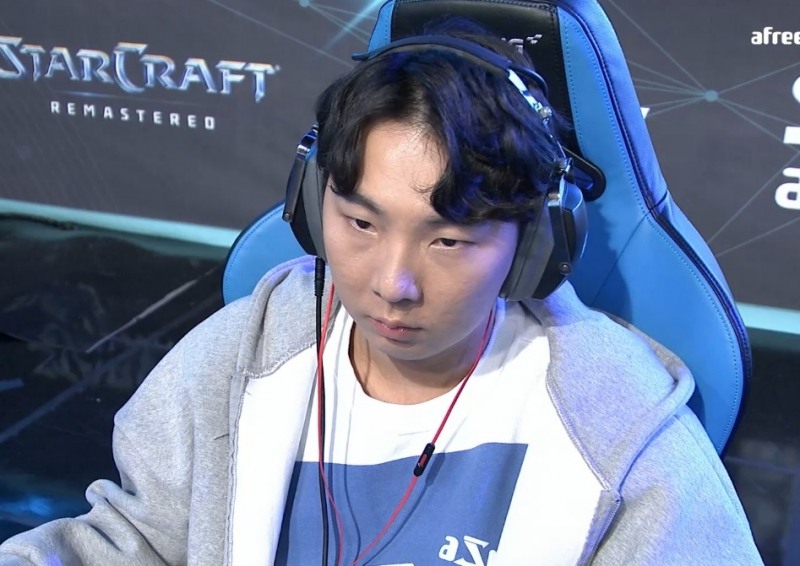 김정우(사진=아프리카TV 생중계 화면 캡처).