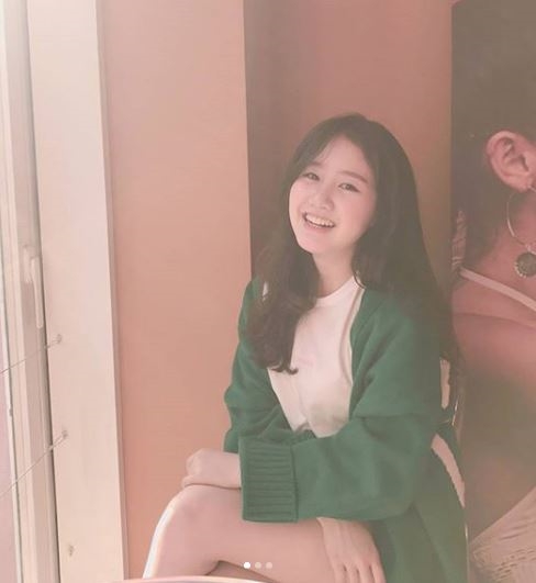 이미지 : 너무나 해맑게 웃고 잇는 진지희 / 해당 instagram