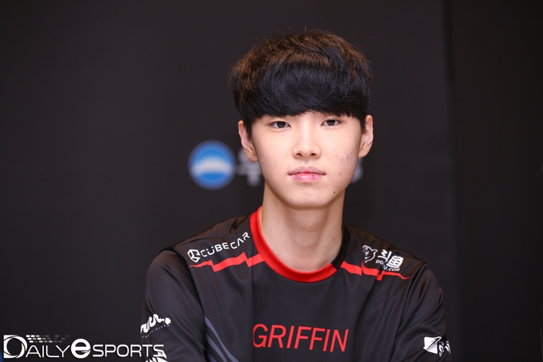 그리핀의 미드 라이너 '초비' 정지훈.