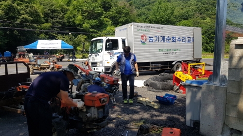 합천군, 영농기 대비 '농기계 순회 수리 교육' 실시