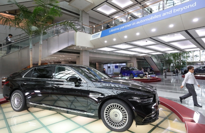 20일 오전 9시 30분경 검찰이 세타Ⅱ엔진 등 차량 결함을 은폐한 혐의를 받고 있는 현대기아차 본사에 대해 압수수색을 진행했다. 사진=뉴시스