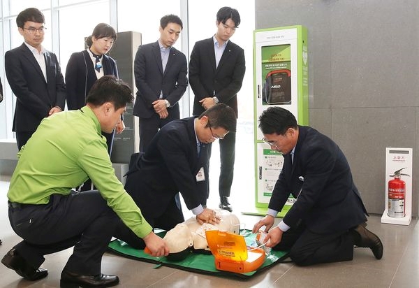 DGB대구은행, 거점점포 자동심장제세동기(AED) 설치