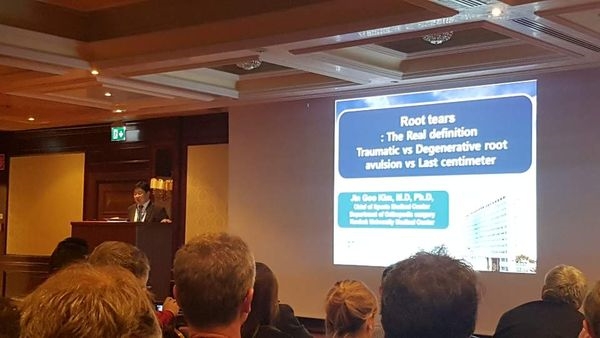 건국대병원 김진구 교수, 반월상 연골 분야 학회서 기조 강의 펼쳐