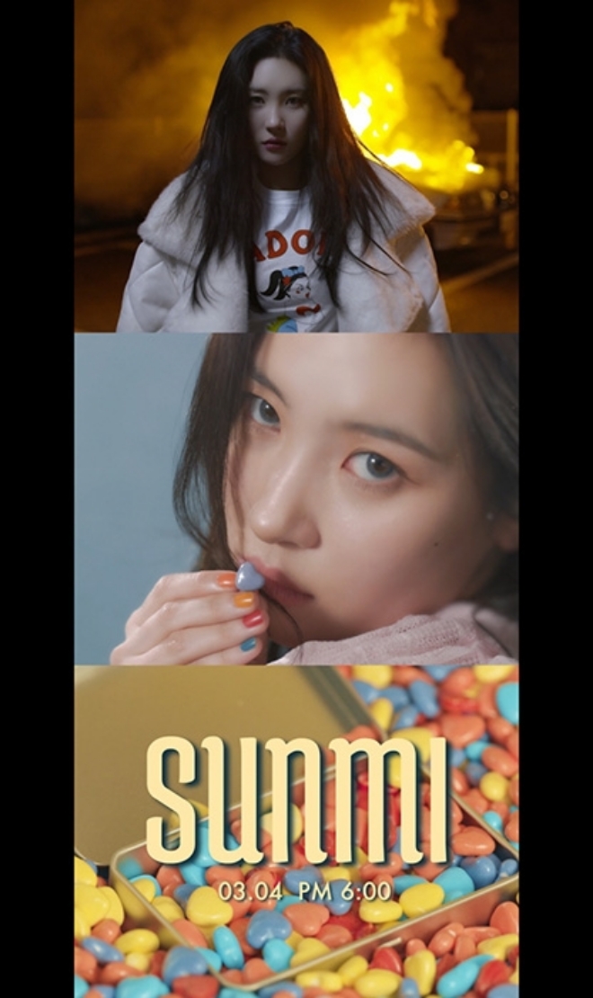 선미, 3월 4일 컴백한다... 스포일러 비디오 깜짝 공개