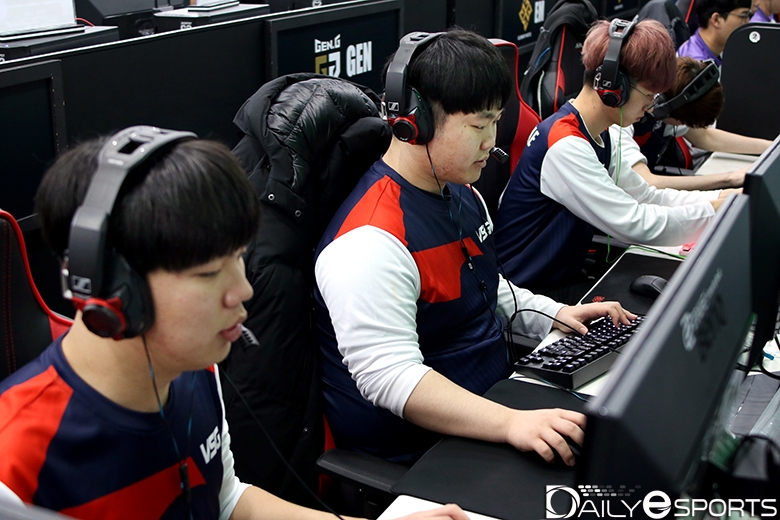 1,2 라운드 연속 1위를 기록한 VSG.