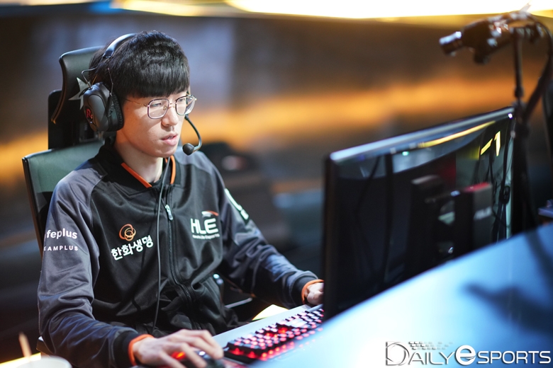 한화생명e스포츠의 정글러 '보노' 김기범.