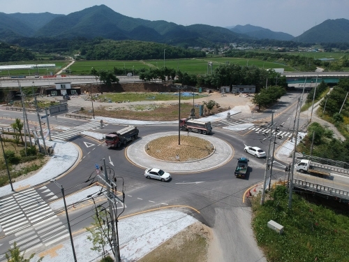 원주시, 회전교차로 올해 11개소 추가 설치