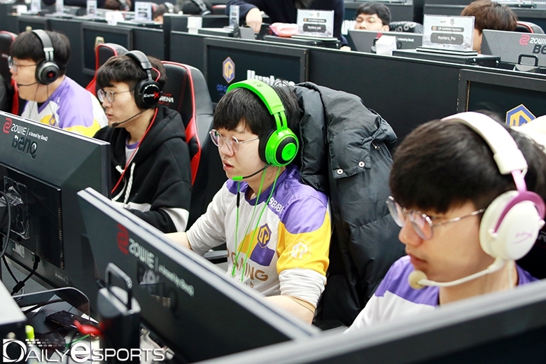 4주 2일차 경기에서 종합 1위를 차지한 OP 게이밍 레인저스.