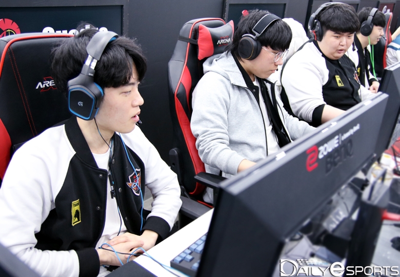 3라운드 우승을 차지한 SK텔레콤 T1.