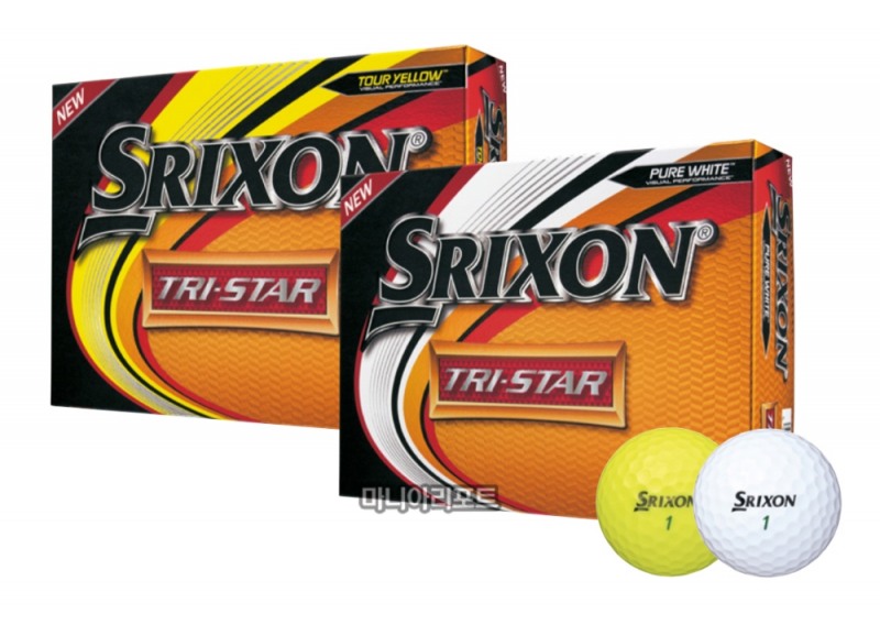 뉴 스릭스 트라이스타 골프볼 이미지.