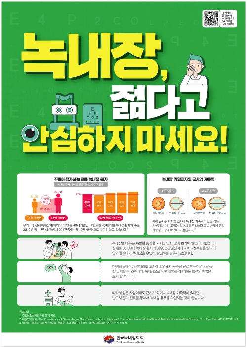 꾸준히 늘어나는 젊은 녹내장 환자, "젊다고 안심하지 마세요"