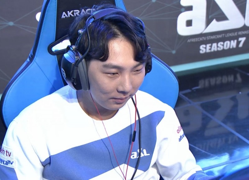 김정우(사진=아프리카TV 생중계 화면 캡처).