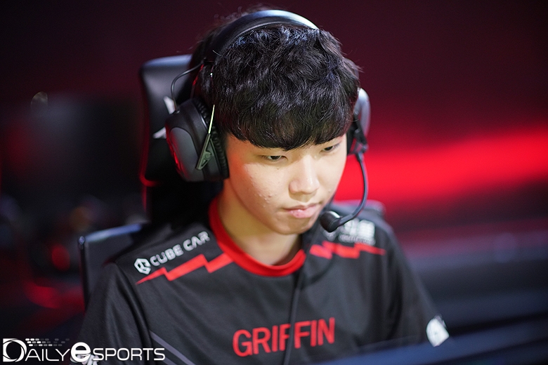 그리핀의 미드 라이너 '초비' 정지훈.