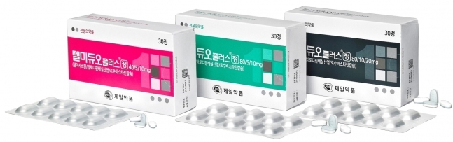 제일약품, 고혈압 치료 복합제 '텔미듀오플러스정' SCI급 국제 학술지 등재