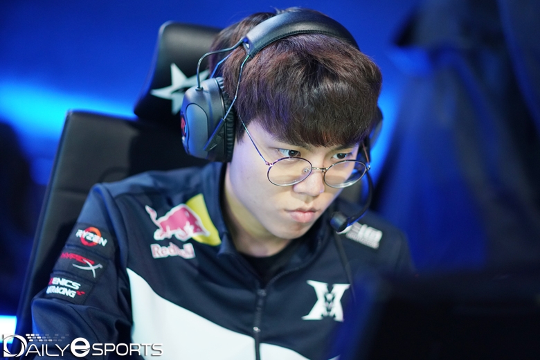 킹존의 정글러 '커즈' 문우찬.