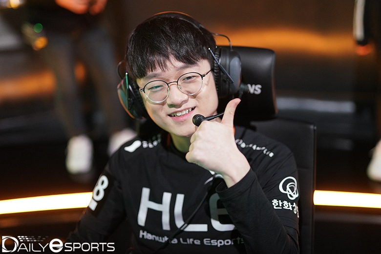 한화생명e스포츠의 서포터 '키' 김한기.