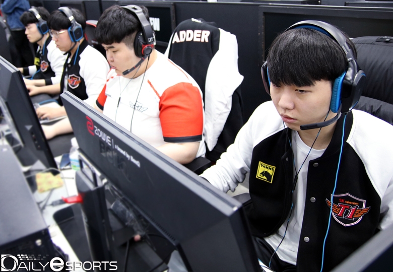 4라운드 우승을 차지한 SK텔레콤 T1.