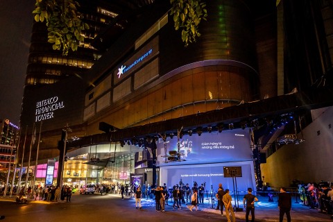 삼성전자가 베트남 호치민에 개관한 삼성 쇼케이스