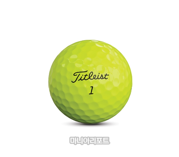 노란색 타이틀리스트...프로 시리즈 최초 옐로우 모델 국내 출시