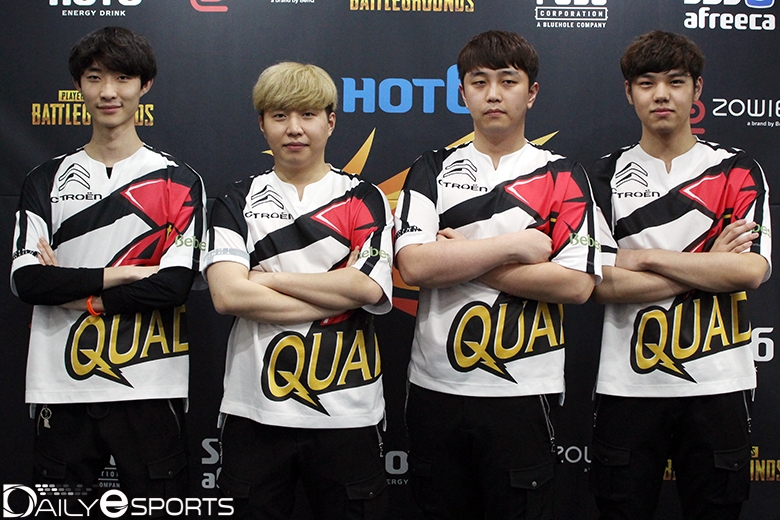 5주차 첫 경기에서 데이 우승을 차지한 쿼드로.