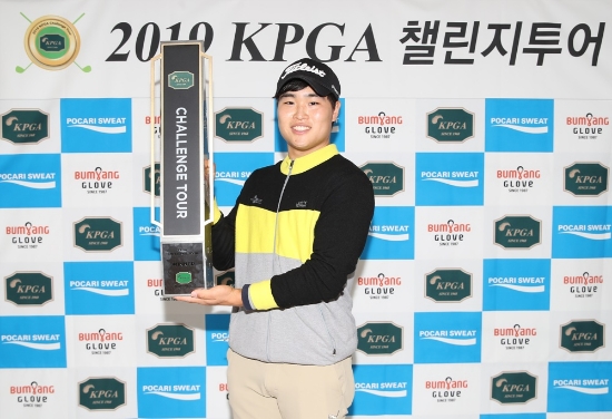 2019 KPGA 챌린지투어 1회 대회 우승자 이규민. 사진=KPGA 제공.