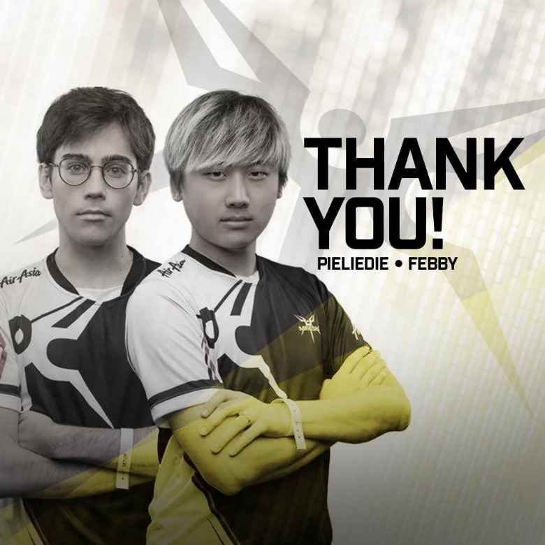 김용민(오른쪽)과 요한 어스트롬(출처=미네스키 공식 SNS).