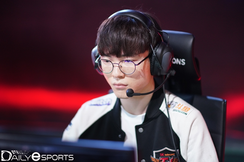 리산드라로 활약한 SK텔레콤 T1의 '페이커' 이상혁.