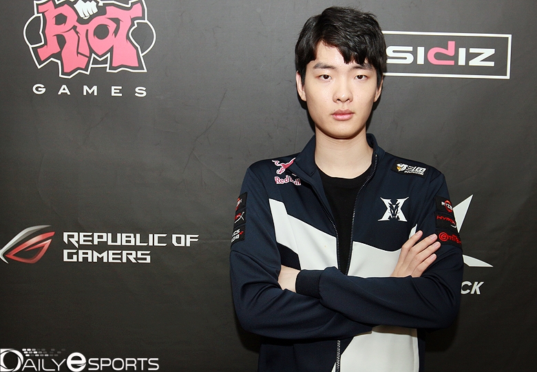 킹존 드래곤X의 톱라이너 '라스칼' 김광희.