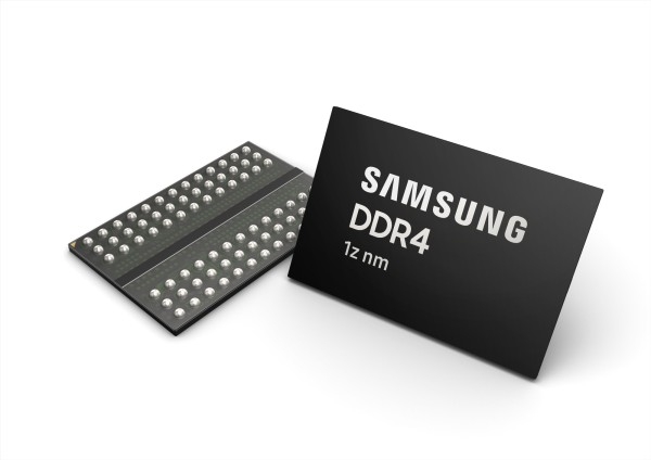 삼성전자가 최근 개발한 3세대 10나노급(1z) 8Gb DDR4 /사진 = 녹색경제