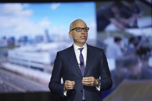 BMW그룹 코리아는 2019 서울모터쇼 프레스데이에서 BMW 그룹 보드멤버이자 BMW 브랜드 및 세일즈, 애프터세일즈 총괄 피터 노타(Pieter Nota)가 ‘한국 시장의 중요성과 BMW 그룹의 협력 의지’를 강조했다고 28일 밝혔다. / 사진 제공 = BMW코리아