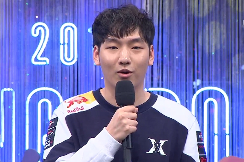 킹존 드래곤X의 사이드 'JY' 이준(사진=생중계 화면 캡처).