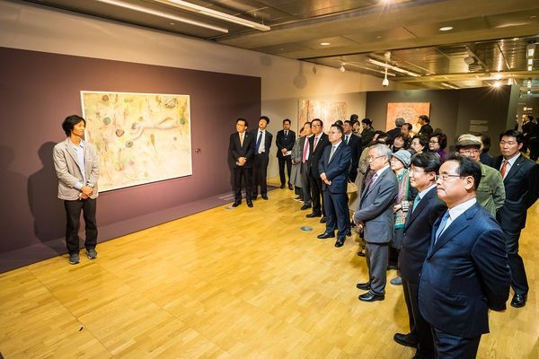 광주은행, ‘제3회 광주화루 10인의 작가전’ 개막