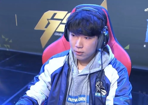 백동준(사진=아프리카TV 생중계 화면 캡처).