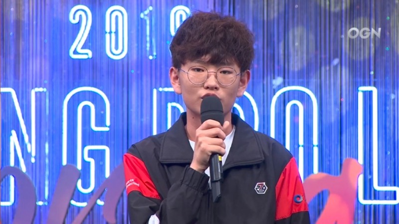 ESC729의 사이드 '샤인' 박주민(사진=중계방송 캡처).