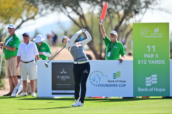 박성현 경기 모습. 사진=LPGA 제공