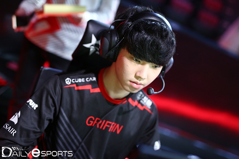 그리핀의 미드 라이너 '초비' 정지훈.