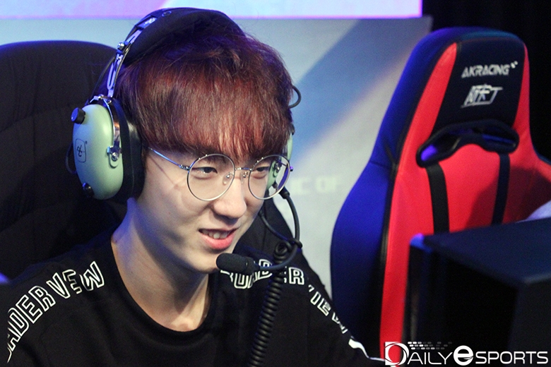 카이사로 맹활약한 ES 샤크스의 '라이트' 권순호.