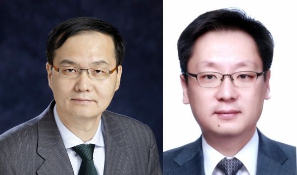 (왼쪽부터) 권재중 부사장, 이준호 상무