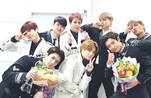 사진=엑소 SNS