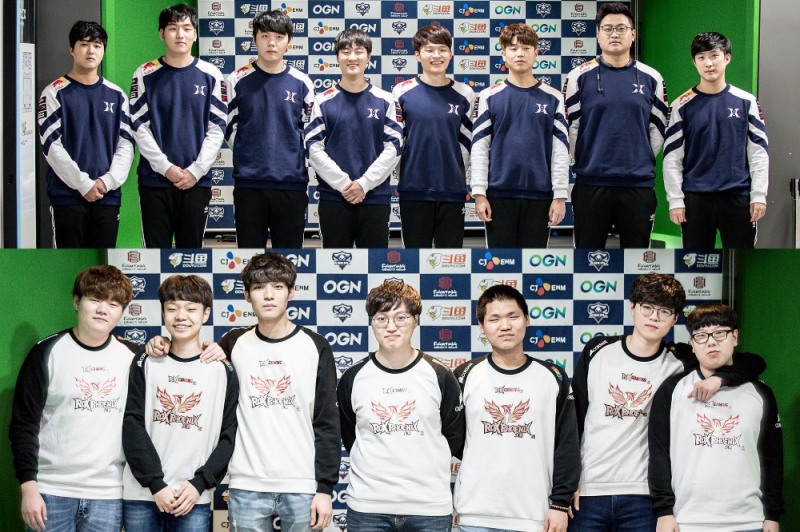 킹존 드래곤X(위)와 락스 피닉스.