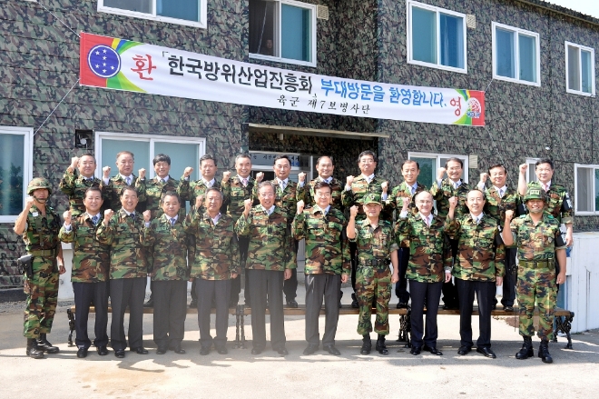 2011년 9월 1일 7사단 위문 사진