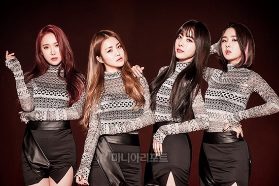 걸그룹 브레이브걸스. 사진제공_키움 히어로즈