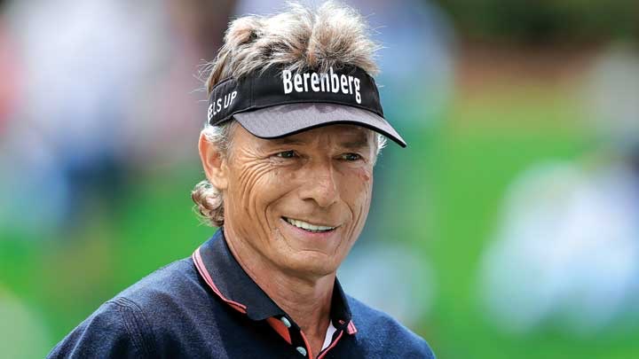 지난해에 이어 올해도 마스터스에서 살아남은 61세의 베른하르트 랑거. 사진은 오거스타내셔널 홈페이지에서 캡처