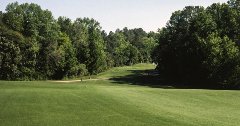 오거스타내셔널 5번 홀이 진가를 드러냈다. 2라운드에서 가장 어렵게 플레이 됐다.