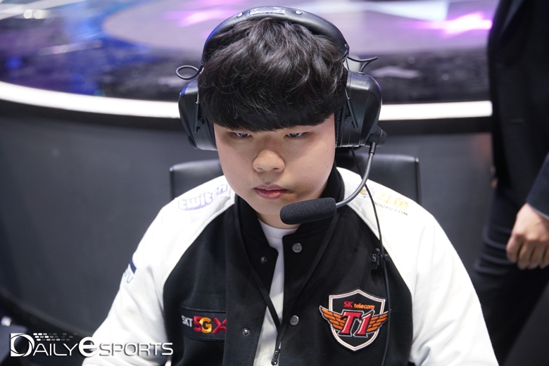 자르반 4세로 활약한 SKT T1의 정글러 '클리드' 김태민.