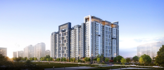 서울 잠원훼미리아파트 투시도 / 사진 제공 = 포스코건설