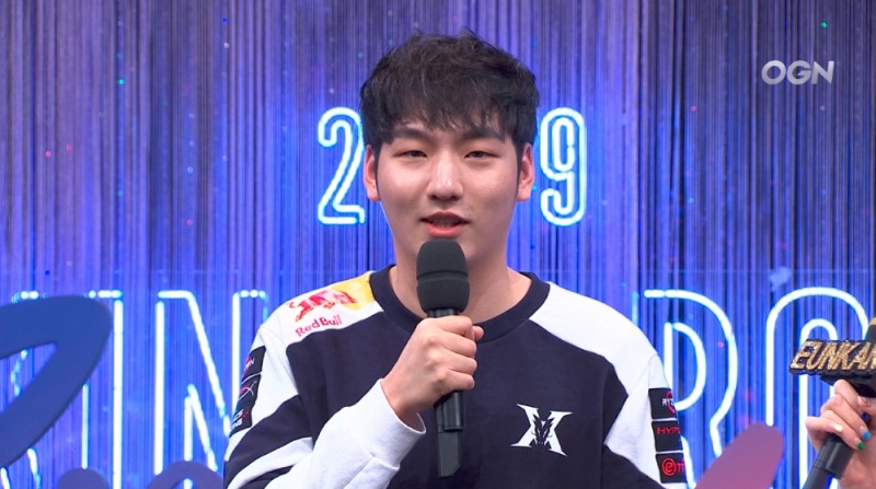 킹존 드래곤X의 사이드 'JY' 이준(사진=중계방송 캡처).