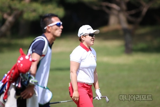 2017 살롱파스컵에서 신지애. 사진=마니아리포트 DB