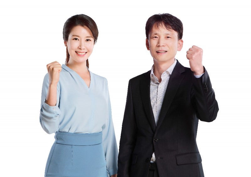 사진=전속모델 이태란, 위덱 대표이사 손육환