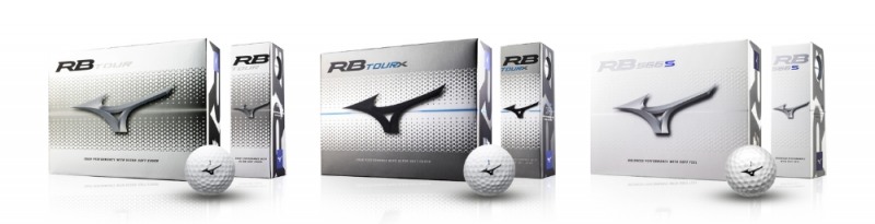 한국미즈노는 RB 투어, RB 투어X, RB 566S 3종류의 볼을 선보였다.